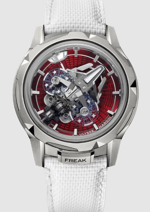 Replica Ulysse Nardin Freak S Enamel Watch 2513-500LE-6AE-RED/3A